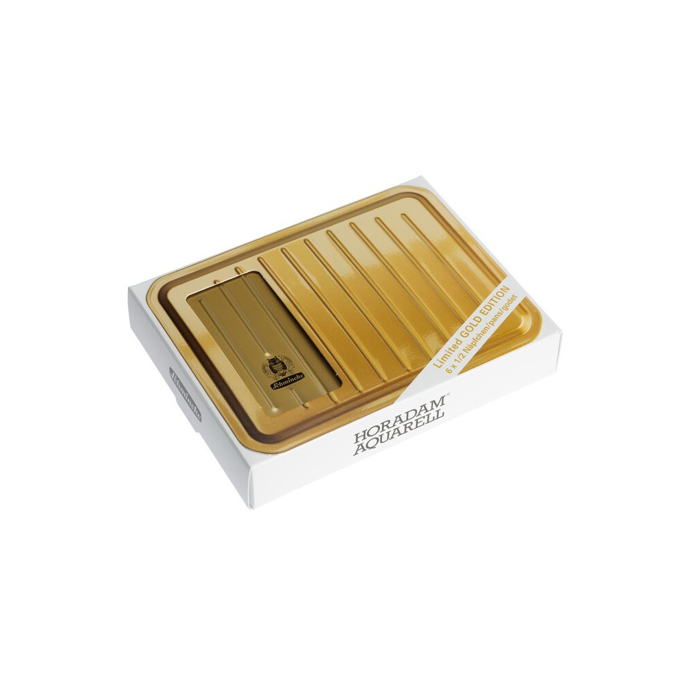 Zestaw akwareli Horadam Aquarell Limited Edition Gold - Schmincke - 6 szt.