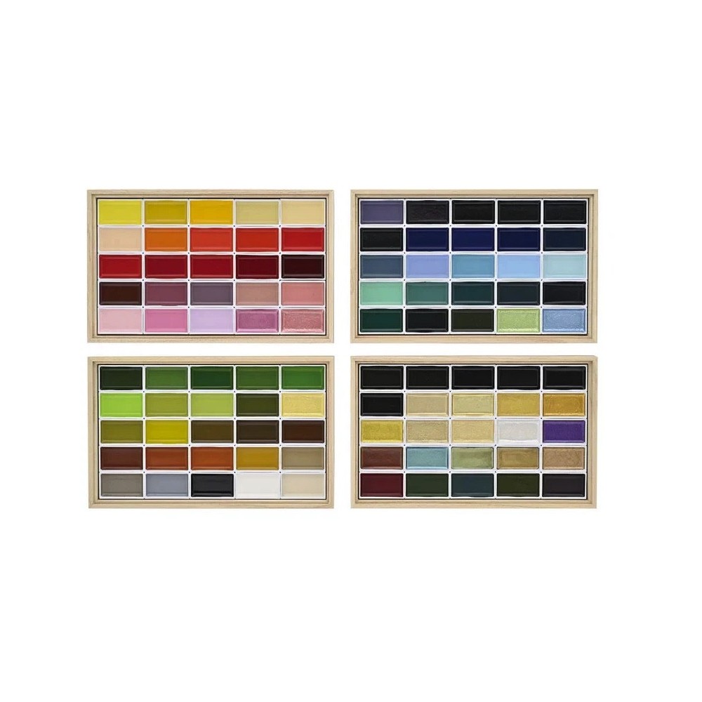 Watercolor set Gansai Tambi - Kuretake - 100 pcs.
