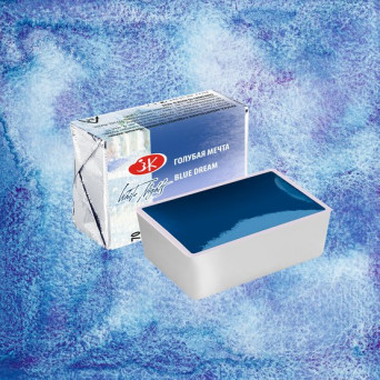 Farba akwarelowa Białe Noce - St. Petersburg - Blue Dream kostka