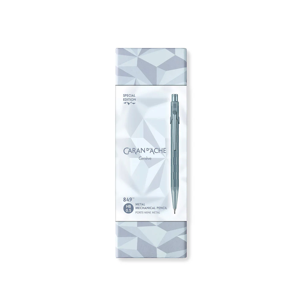 Mechanical pencil 849 Limited Edition Alpine Frost - Caran d'Ache - Blue 0,5 mm