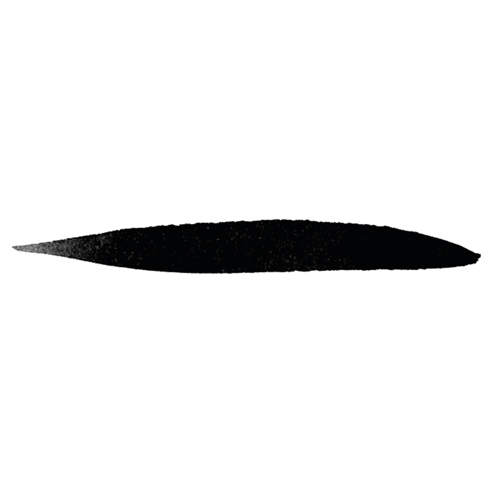 Permanent calligraphy ink - Graf Von Faber-Castell - Carbon Black 75 ml