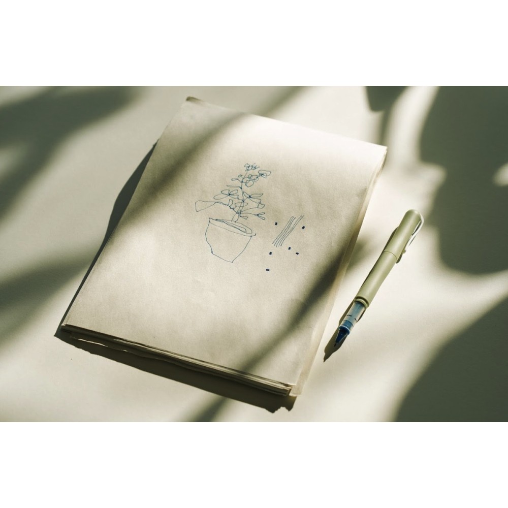 ZIG Cocoiro Letter Pen - Kuretake - Gray