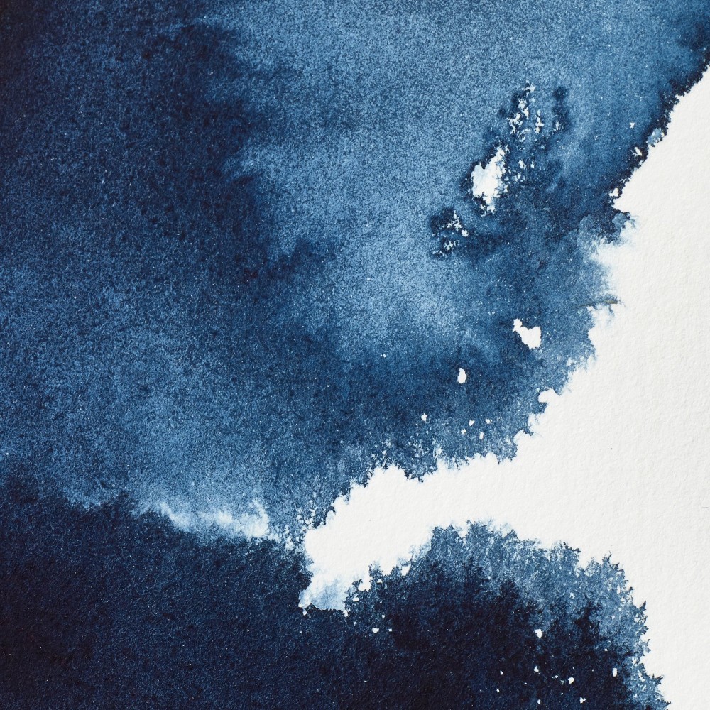 Farba akwarelowa Professional w półkostce - Winsor & Newton - Indigo