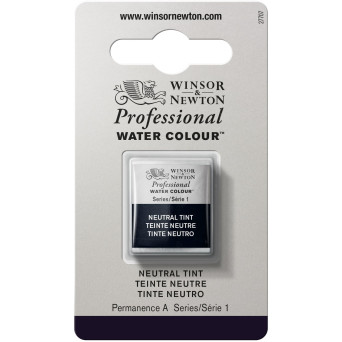Farba akwarelowa Professional w półkostce - Winsor & Newton - Neutral Tint