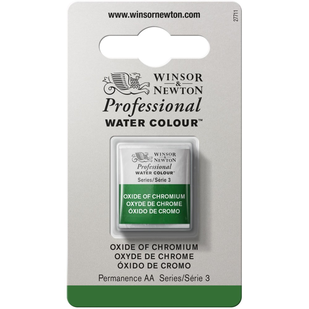 Farba akwarelowa Professional w półkostce - Winsor & Newton - Oxide Chromium