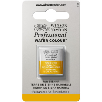 Farba akwarelowa Professional w półkostce - Winsor & Newton - Raw Sienna