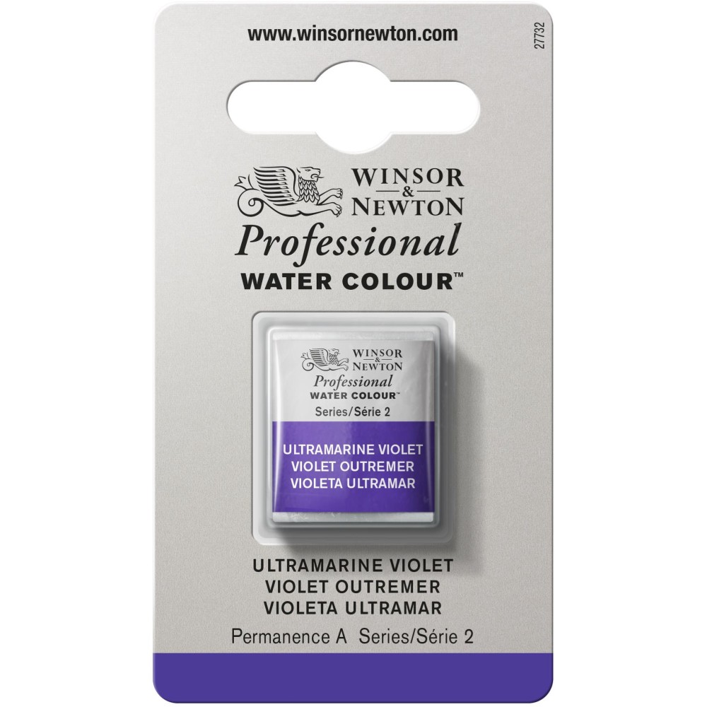 Professional Watercolor half-pan - Winsor & Newton - Ultramarine Violet