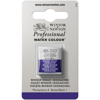 Professional Watercolor half-pan - Winsor & Newton - Winsor Violet