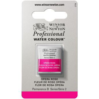 Farba akwarelowa Professional w półkostce - Winsor & Newton - Opera Rose