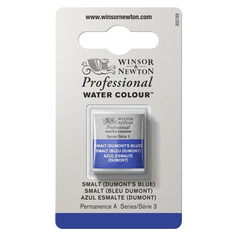 Farba akwarelowa Professional w półkostce - Winsor & Newton - Smalt