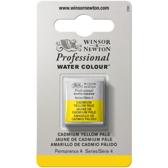 Farba akwarelowa Professional w półkostce - Winsor & Newton - Cadmium Yellow Pale