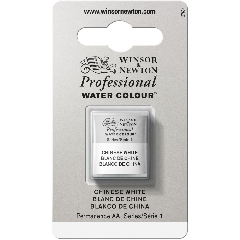 Farba akwarelowa Professional w półkostce - Winsor & Newton - China White
