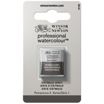 Farba akwarelowa Professional w półkostce - Winsor & Newton - Ostwald Grey