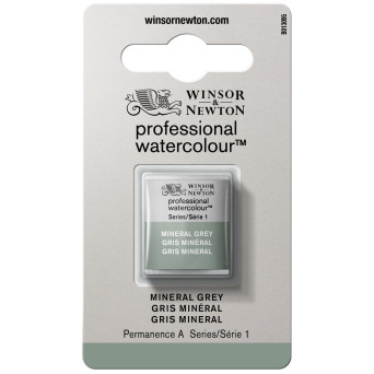 Farba akwarelowa Professional w półkostce - Winsor & Newton - Mineral Grey