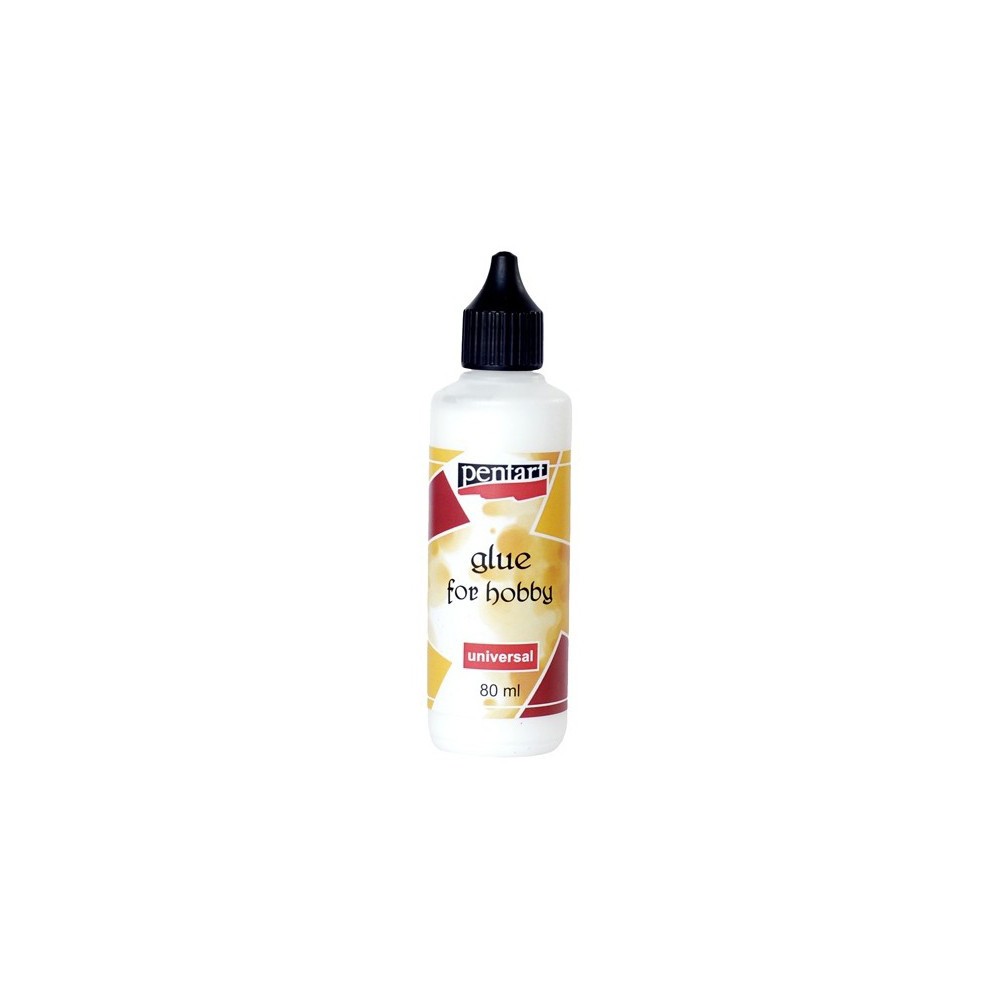 Klej w płynie Hobby z aplikatorem - Pentart - 80 ml
