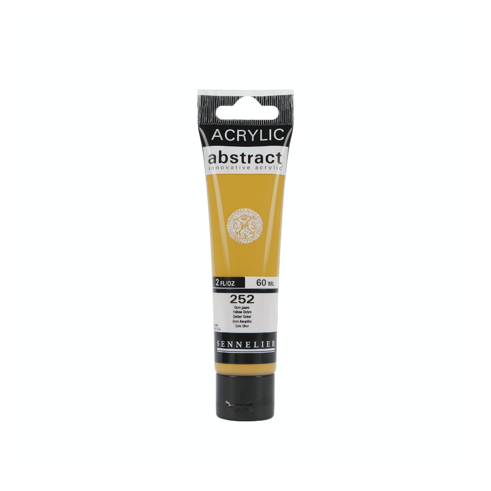 Farba akrylowa Abstract - Sennelier - 252 Yellow Ochre 60 ml