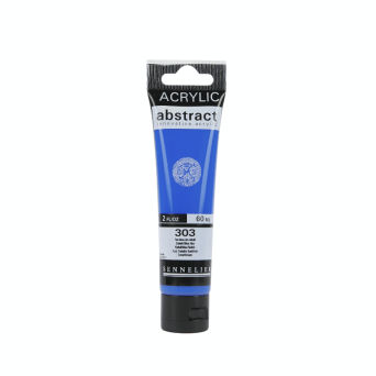 Abstract acrylic paint - Sennelier - 303 Cobalt Blue Hue 60 ml
