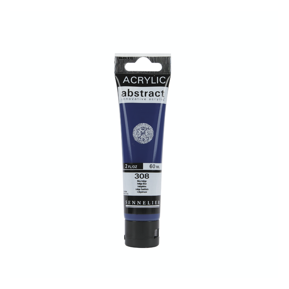 Farba akrylowa Abstract - Sennelier - 308 Indigo Blue 60 ml
