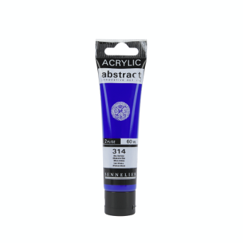 Abstract acrylic paint - Sennelier - 314 Ultramarine Blue 60 ml