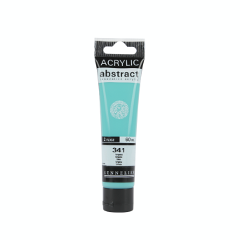 Abstract acrylic paint - Sennelier - 341 Turquoise 60 ml