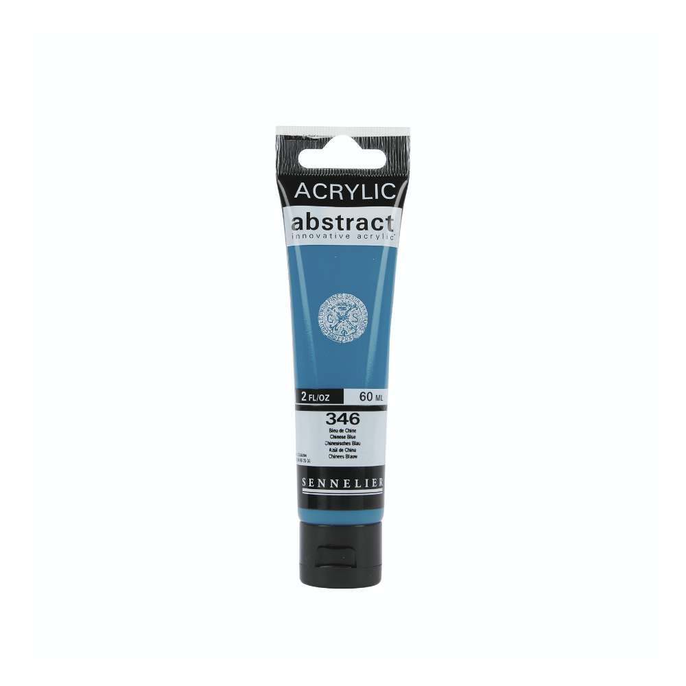 Farba akrylowa Abstract - Sennelier - 346 Chinese Blue 60 ml