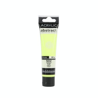 Farba akrylowa Abstract - Sennelier - 502 Fluorescent Yellow 60 ml