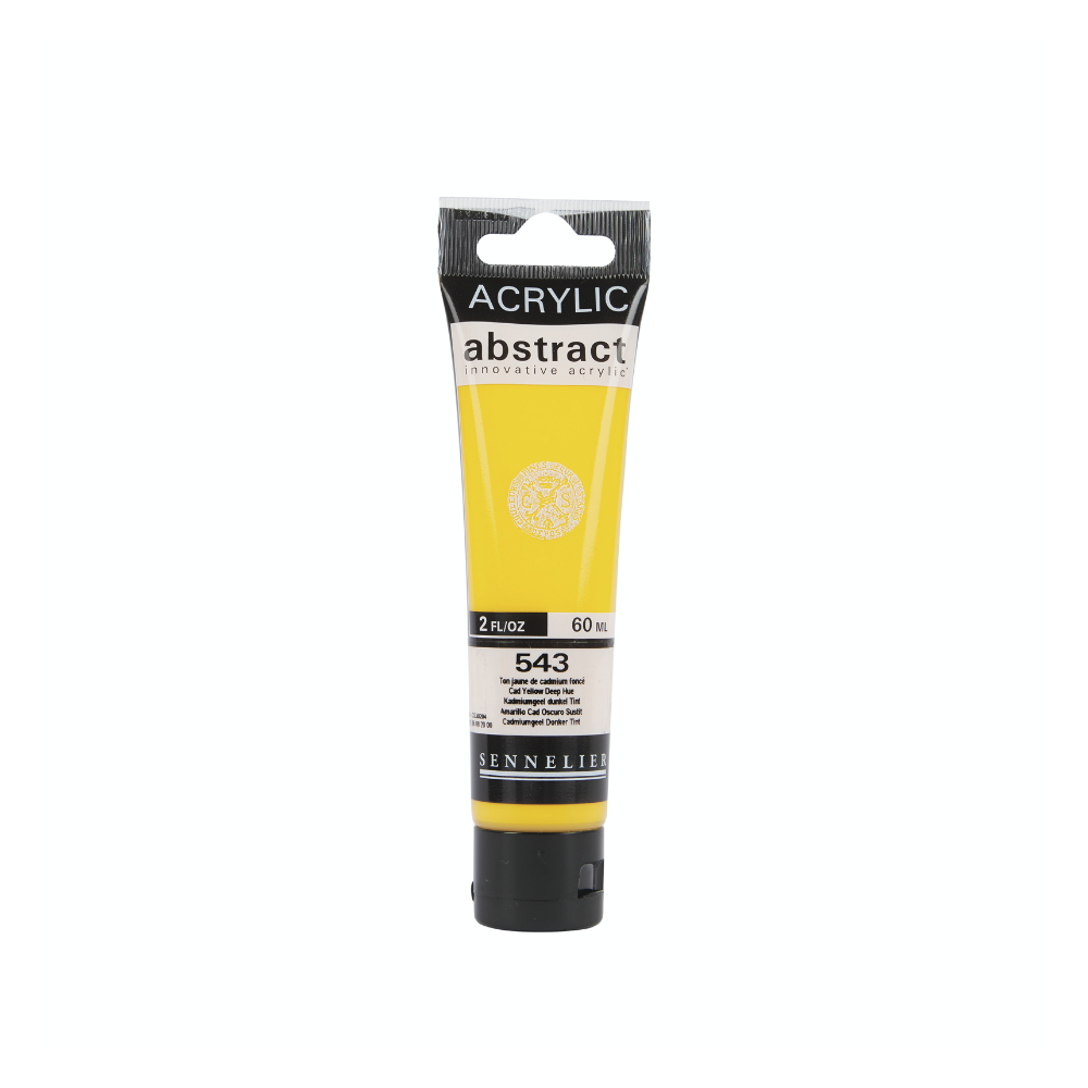 Farba akrylowa Abstract - Sennelier - 543 Cadmium Yellow Deep Hue 60 ml