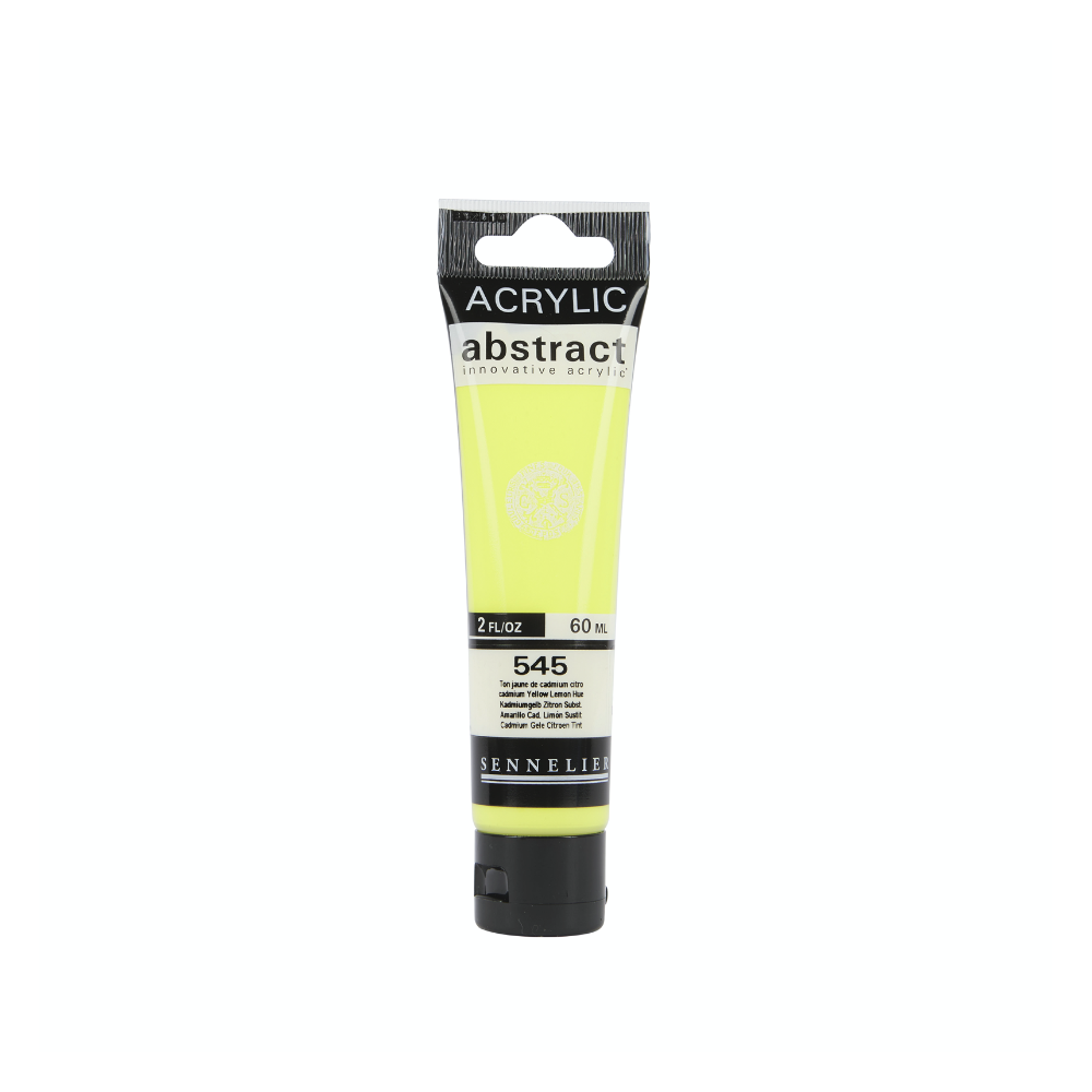 Abstract acrylic paint - Sennelier - 545 Cadmium Yellow Lemon Hue 60 ml