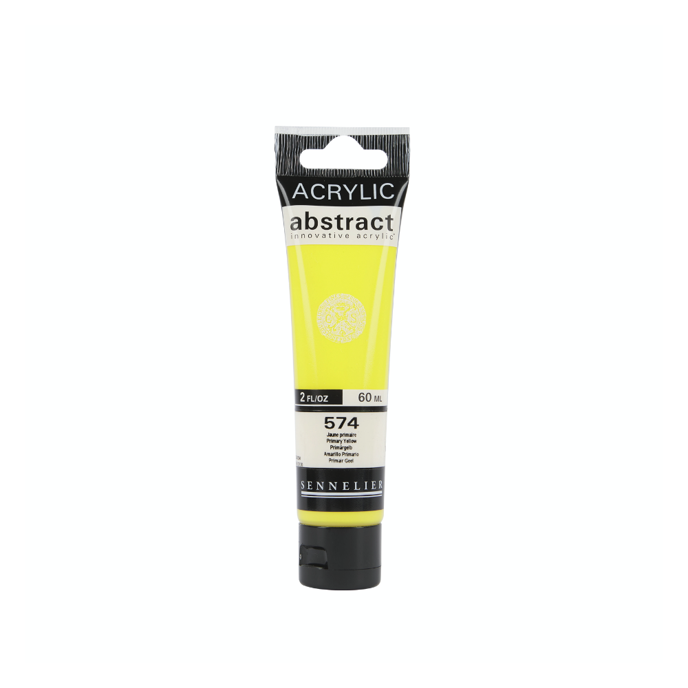 Farba akrylowa Abstract - Sennelier - 574 Primary Yellow 60 ml