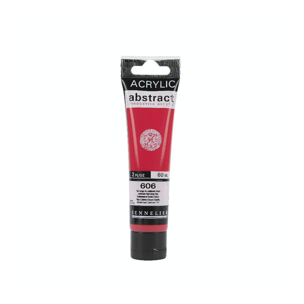 Farba akrylowa Abstract - Sennelier - 606 Cadmium Red Deep Hue 60 ml