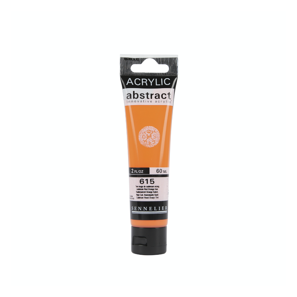 Farba akrylowa Abstract - Sennelier - 615 Cadmium Red Orange Hue 60 ml