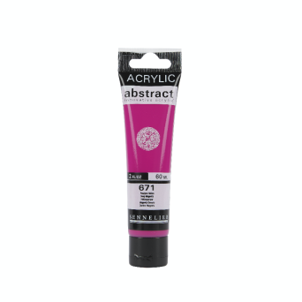 Abstract acrylic paint - Sennelier - 671 Deep Magenta 60 ml