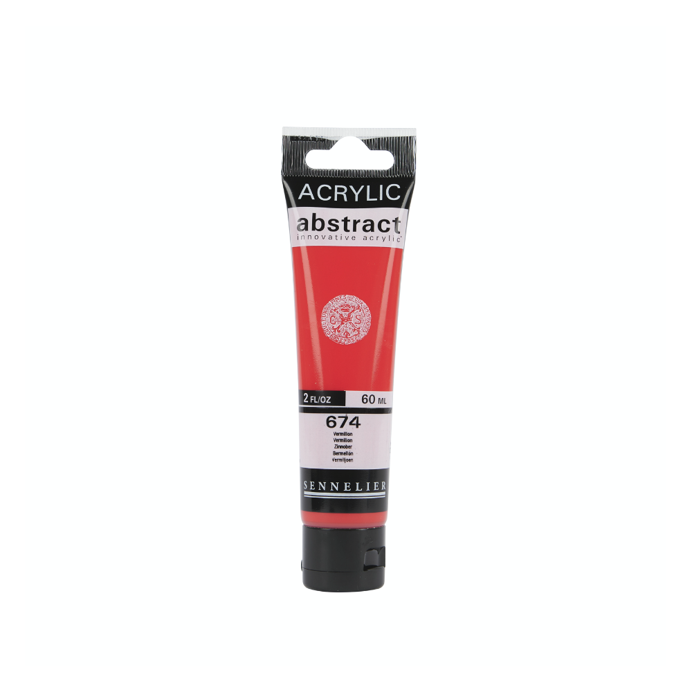 Farba akrylowa Abstract - Sennelier - 674 Vermilion 60 ml