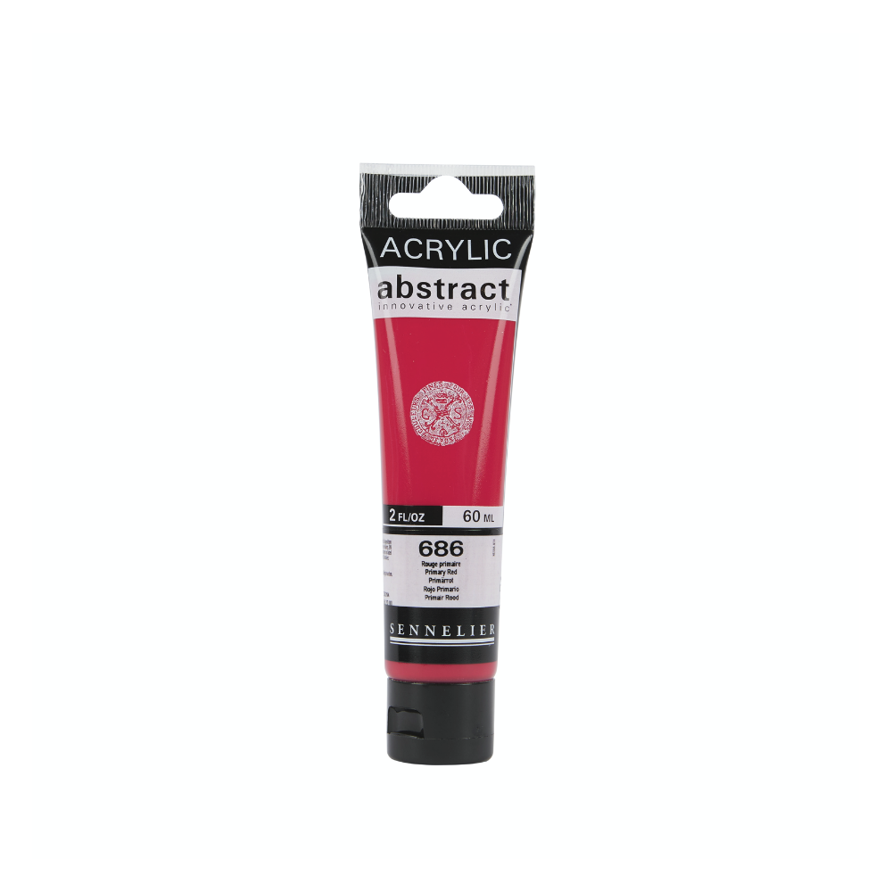 Farba akrylowa Abstract - Sennelier - 686 Primary Red 60 ml