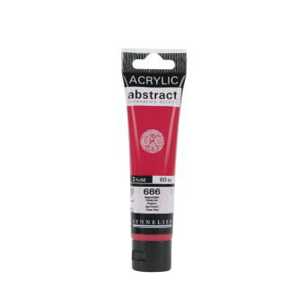 Abstract acrylic paint - Sennelier - 686 Primary Red 60 ml