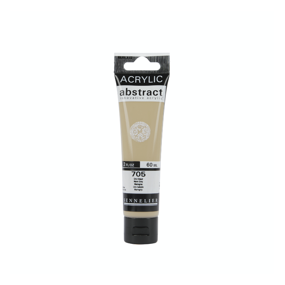 Abstract acrylic paint - Sennelier - 705 Warm Grey 60 ml