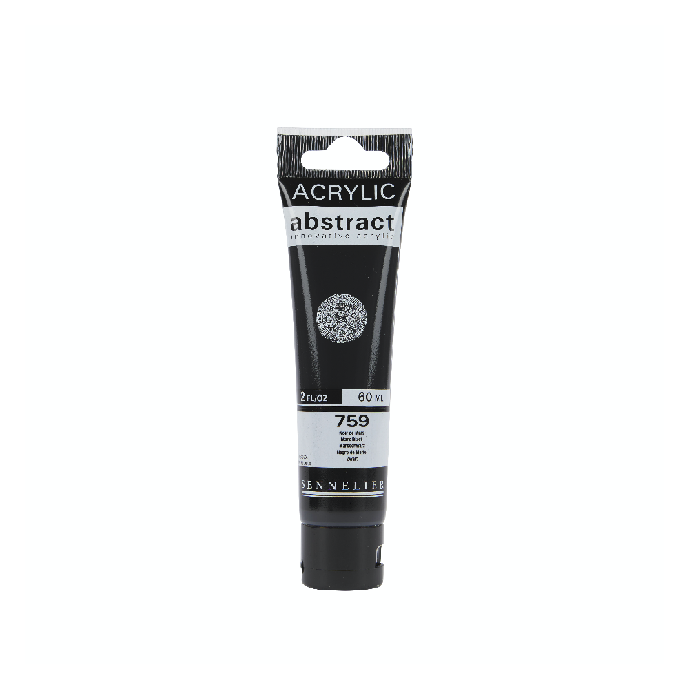 Farba akrylowa Abstract - Sennelier - 759 Mars Black 60 ml