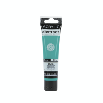 Abstract acrylic paint - Sennelier - 835 Cobalt Green Deep Hue 60 ml