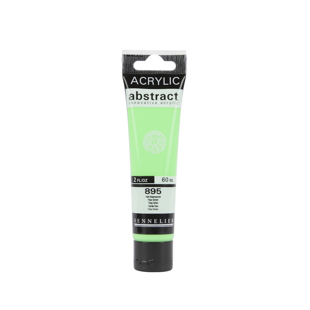 Farba akrylowa Abstract - Sennelier - 895 Fluorescent Green 60 ml