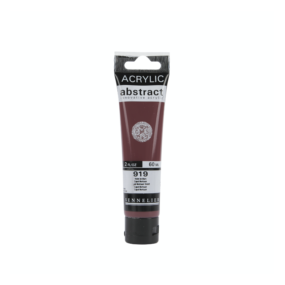 Farba akrylowa Abstract - Sennelier - 919 Caput Mortuum Violet 60 ml