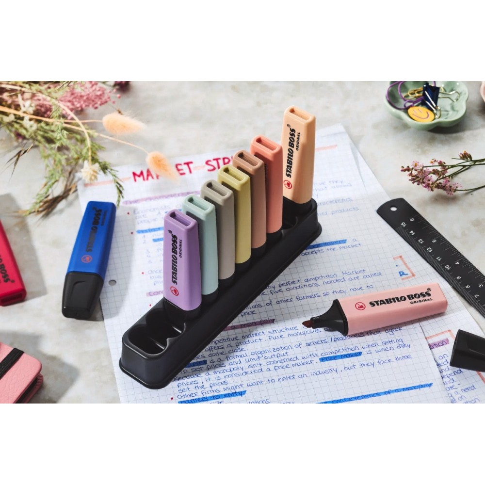 Set of Boss Original Wildflowers Highlighters - Stabilo -  4 pcs.