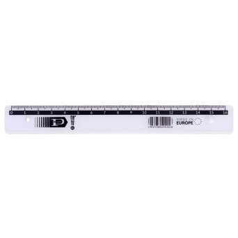 Linijka plastikowa Pratel - MemoBe - 16 cm