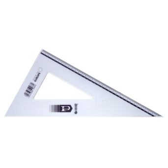 Ekierka plastikowa Pratel - MemoBe - 35 cm 60 stopni