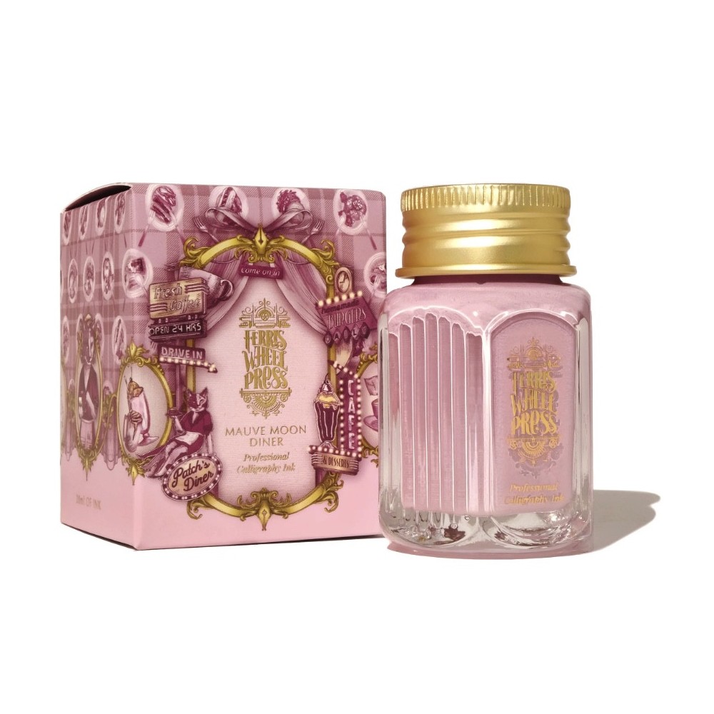 Waterproof ink - Ferris Wheel Press - Mauve Moon Diner 28 ml