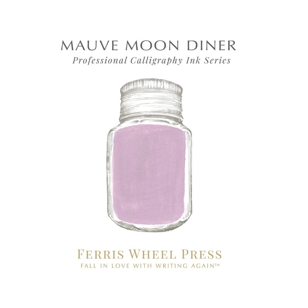Waterproof ink - Ferris Wheel Press - Mauve Moon Diner 28 ml