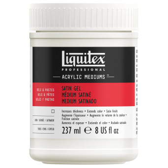 Medium żelowe do farb akrylowych - Liquitex - satynowe 237 ml
