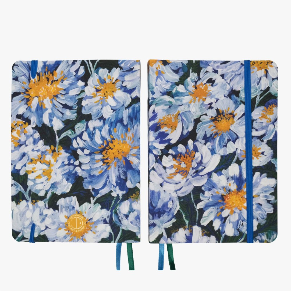 Notes w kropki Windy Daisies A5 - Devangari - 120 g/m2