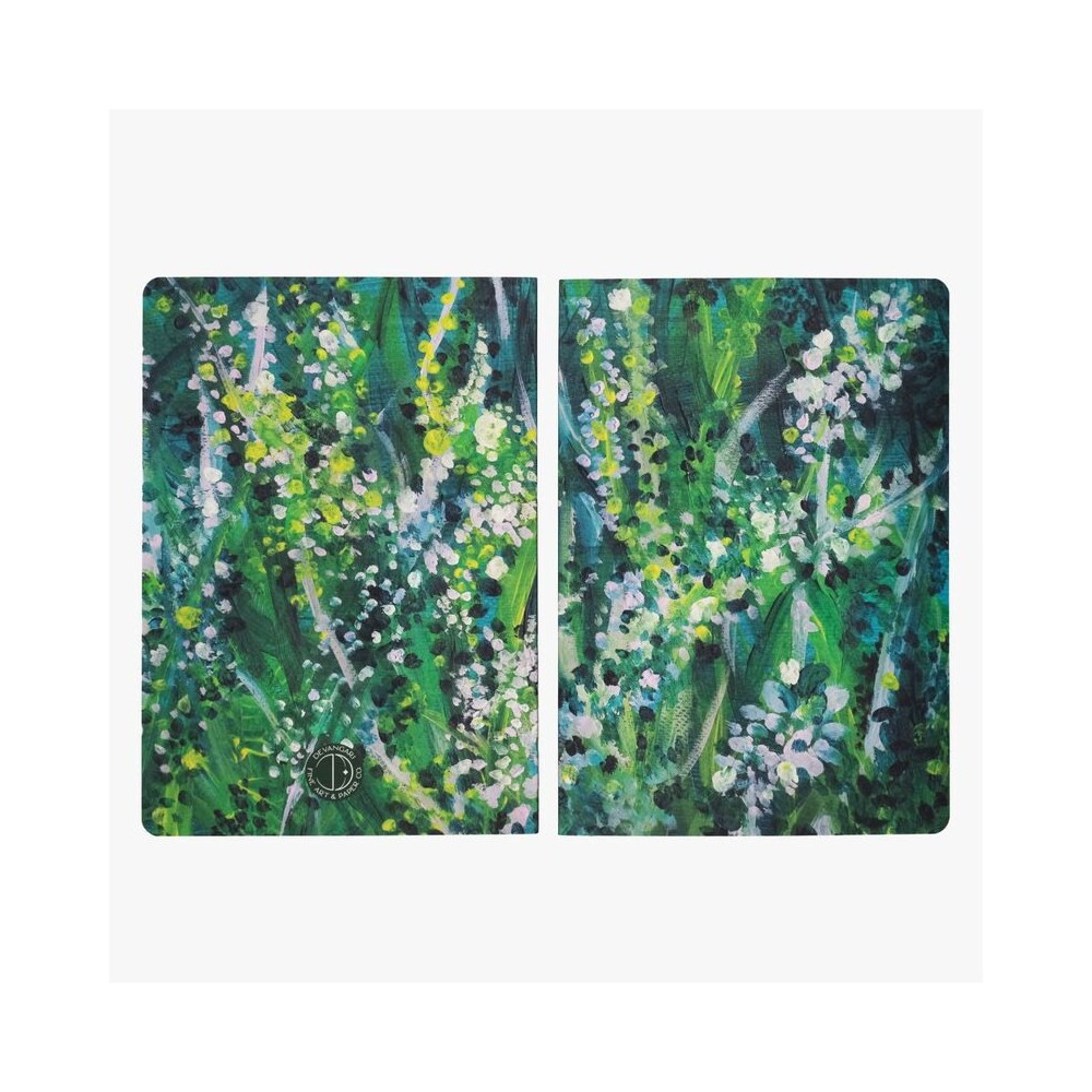 Dotted otabind notebook Garden A5 - Devangari - 120 g/m2