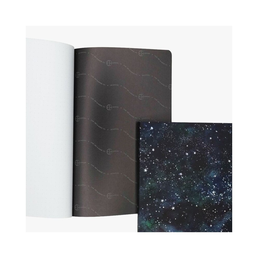 Dotted otabind notebook Emerald Galaxy A5 - Devangari - 120 g/m2