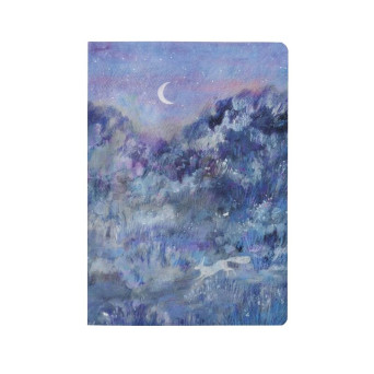 Dotted otabind notebook Night Meadow A5 - Devangari - 120 g/m2